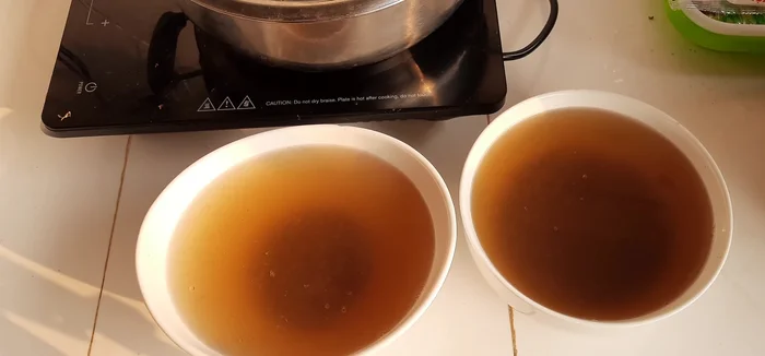 Đổ hỗn hợp đã lọc vào hộp và để nguội. Xu xoa sẽ đông lại thành dạng thạch.