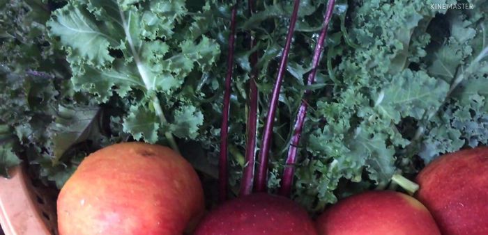 Rửa sạch táo, cắt thành từng miếng nhỏ (375.02)