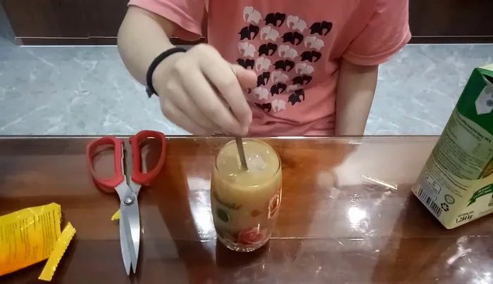 Khuấy đều và thưởng thức.