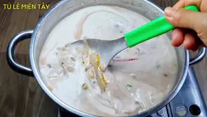 Cách nấu Chè Đậu Trắng Bột Khoai Nước Cốt Dừa Miền Tây siêu ngon