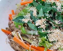 Miến trộn rau củ thịt băm - Món ngon đổi vị nhanh gọn