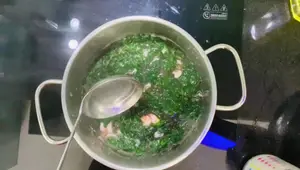 Canh Cải Xoong Nhật Tôm - Thanh Nhiệt, Ngon Bổ