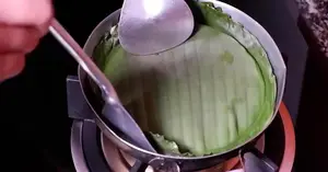 Cách làm trứng chiên lá mơ ngon, bổ, chữa bệnh