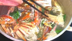 Cách Nấu Canh Ghẹ Rau Muống Ngon Tuyệt - Món Ăn Bổ Dưỡng