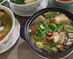 Cách nấu canh sườn heo dưa cải chua ngon tuyệt cú mèo