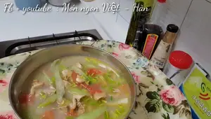 Cách làm Trai Sông Canh Chua Dọc Mùng Ngon Tuyệt