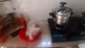 Hướng dẫn nấu cháo thịt băm cà rốt bằng nồi áp suất siêu nhanh
