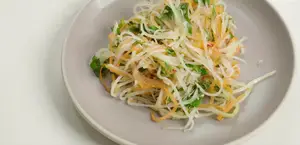 Cách làm Nộm Đu Đủ Cà Rốt Giòn Ngọt Chua Cay - Công thức pha nước trộn ngon