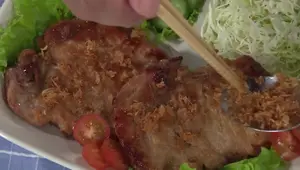 Cốt lết chiên sả ớt thơm ngon, mềm đậm đà - Món ngon mỗi ngày