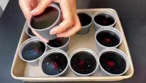 Cách Làm Bánh Thạch Đen Nhân Đậu Xanh Siêu Ngon - Hướng Dẫn Chi Tiết