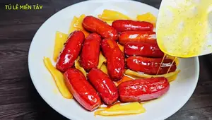 Chuối Rim Đường Thốt Nốt Đỏ Đẹp, Dẻo Mềm - Món Ăn Miền Tây