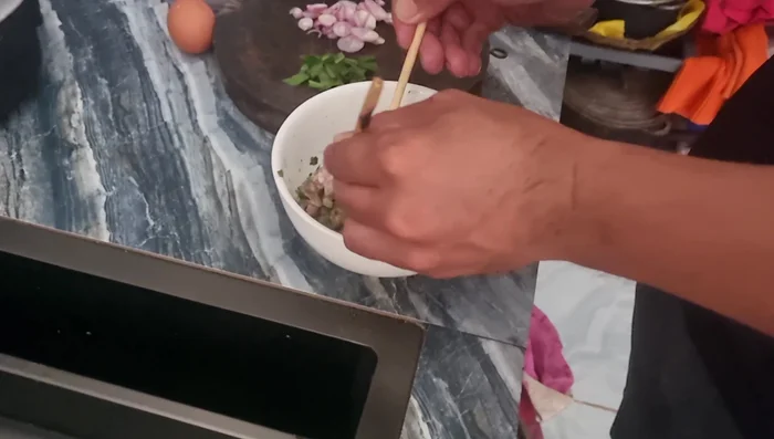 Nấu cháo (dùng bánh hoặc không cần cuốn).